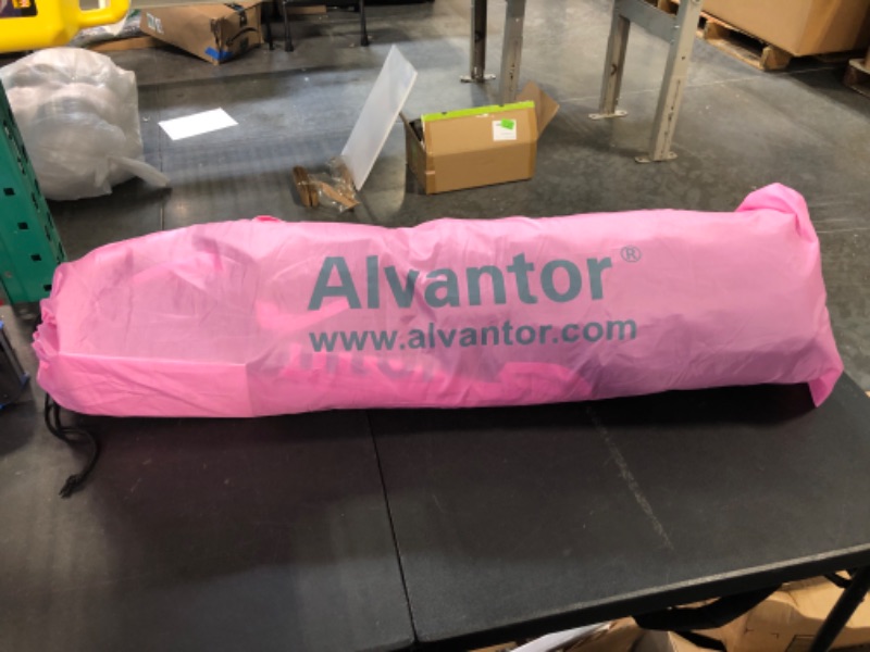 Photo 4 of Alvantor Screen House Room Outdoor Camping Tent Canopy 2-15 Person for Patios, Instant Pop Up Tent, Not Waterproof Pink And Black