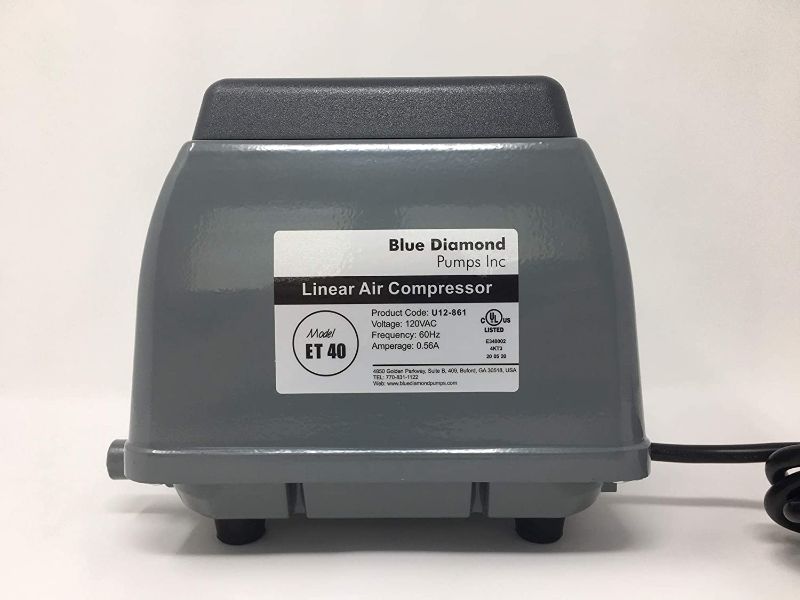 Photo 1 of Blue Diamond Pumps Blue Diamond ET 40 Septic or Pond Linear Diaphragm Air Pump