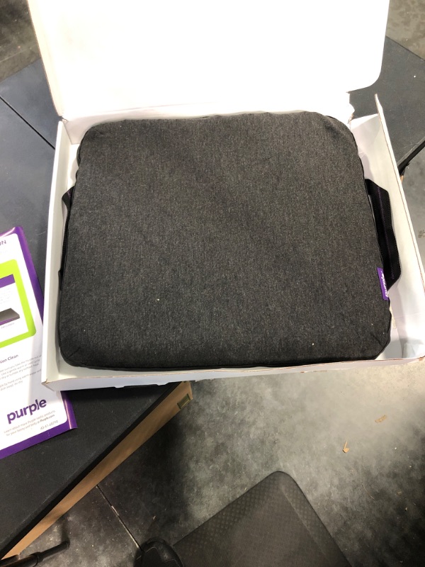 Photo 4 of Purple Royal Seat Cushion - Seat Cushion for The Car Or Office Chair - Temperature Neutral Grid