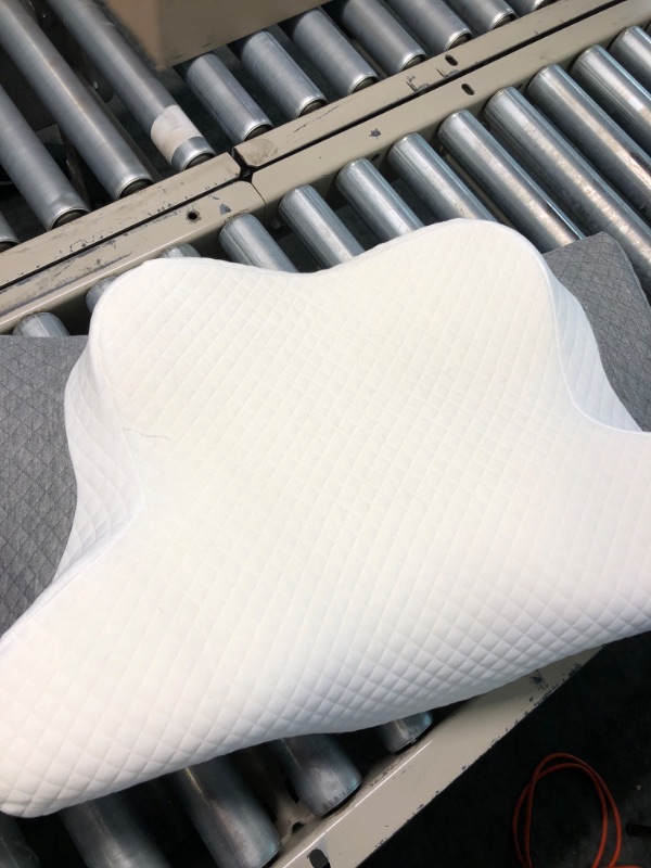 Photo 2 of ZAMAT Adjustable Cervical Memory Foam Pillow, Odorless Neck Pillows for Pain Relief, Orthopedic Contour Pillows for Sleeping with Cooling Pillowcase, Bed Support Pillow for Side, Back, Stomach Sleeper