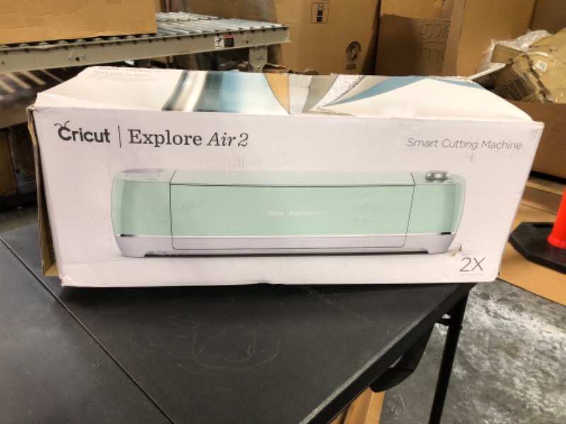 Photo 9 of Cricut Explore Air 2 - A DIY Cutting Machine for all Crafts, Create Customized Cards, Home Decor & More, Bluetooth Connectivity, Compatible with iOS, Android, Windows & Mac, Mint