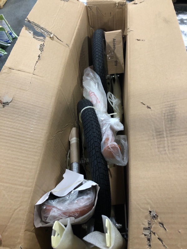 Photo 1 of JOYSTAR 14/16 Inch Balance Bike for Toddlers and Kids Ages 3-8 Years Old Boys and Girls - Sport Kids Balance Bike with Handbrake - No Pedal Training Bicycle Black 16 Inch with Handbrake