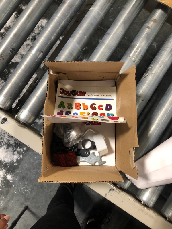 Photo 1 of JOYSTAR 14/16 Inch Balance Bike for Toddlers and Kids Ages 3-8 Years Old Boys and Girls - Sport Kids Balance Bike with Handbrake - No Pedal Training Bicycle Black 16 Inch with Handbrake