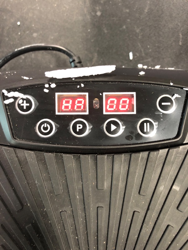 Photo 1 of AXV Vibration Plate Exercise Machine Whole Body Workout Vibrate Fitness Platform Lymphatic Drainage Machine for Weight Loss Shaping Toning Wellness Home Gyms Workout MINI2-BLACK