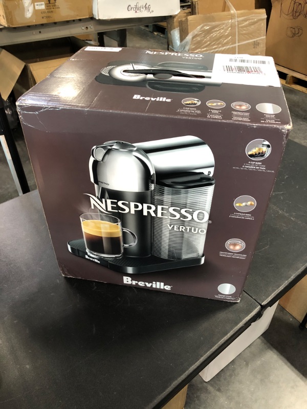 Photo 7 of Nespresso Vertuo Coffee and Espresso Machine by Breville,5 Cups, Chrome