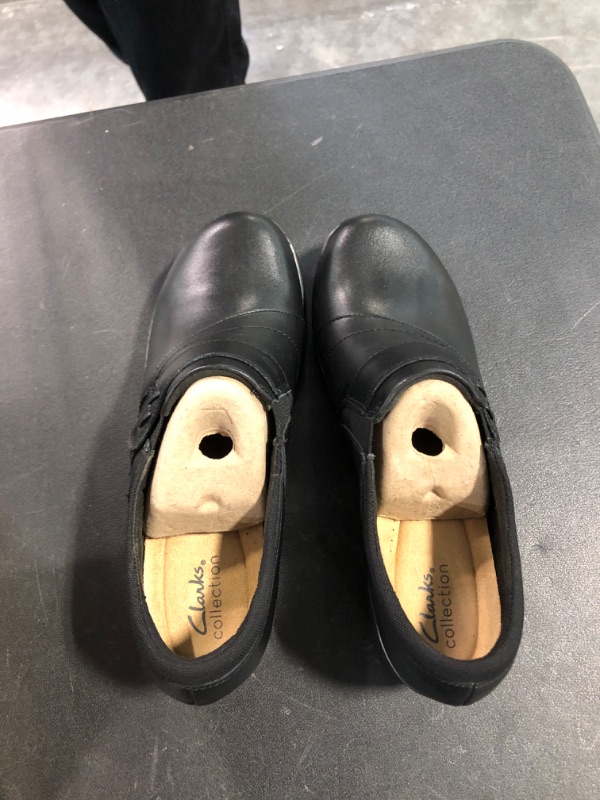 Photo 3 of Clarks Women's Angie Pearl Loafer 10 Black Leather