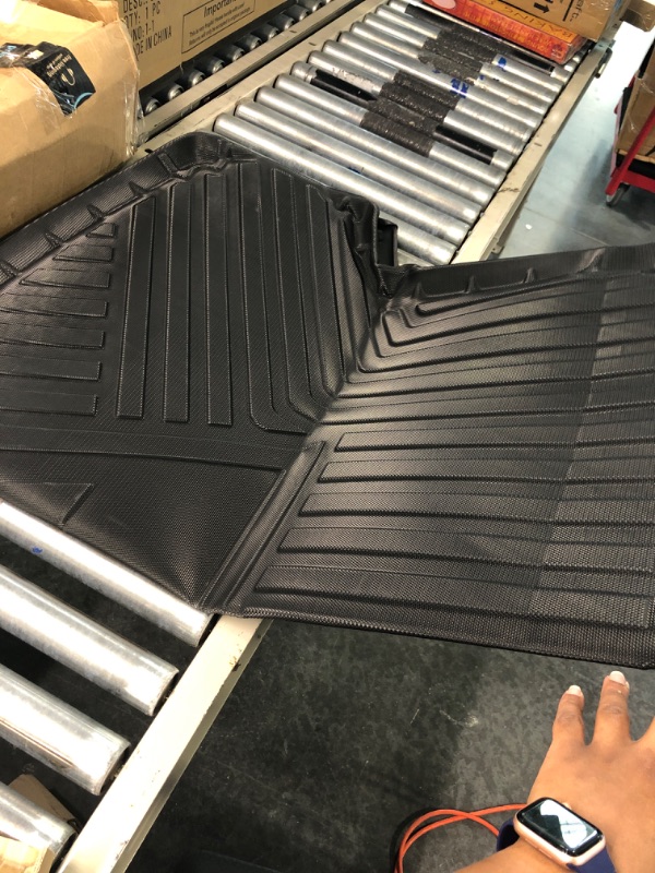 Photo 1 of Forester Cargo Liners Compatible with 2019 2020-2022 Subaru Forester?All Weather Guard 3D Upgrade Modeling Tech Black TPO Heavy-Duty Waterproof Durable Safe Rear Cargo Trunk Tray Floor Mats Protector for 2019-2022 Forester