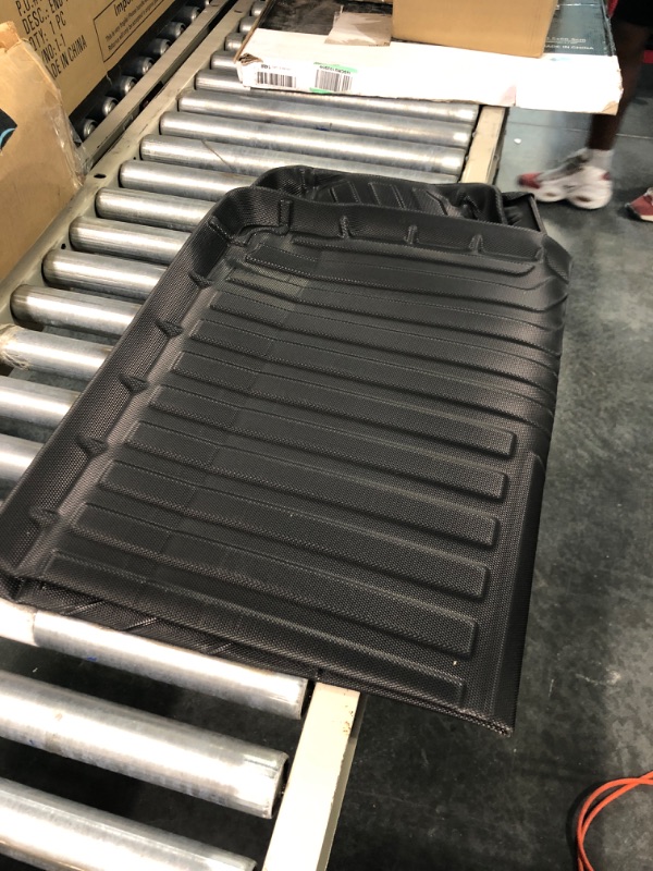 Photo 1 of Forester Cargo Liners Compatible with 2019 2020-2022 Subaru Forester?All Weather Guard 3D Upgrade Modeling Tech Black TPO Heavy-Duty Waterproof Durable Safe Rear Cargo Trunk Tray Floor Mats Protector for 2019-2022 Forester