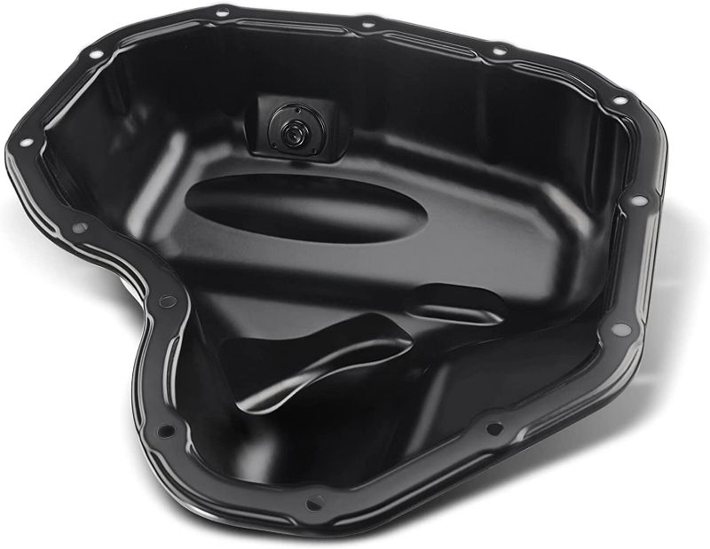 Photo 1 of A-Premium Lower Engine Oil Pan Sump with Drain Plug Compatible with Toyota Camry 2010-2017 Highlander 2009-2019 Sienna 2011-2013 Avalon Lexus ES300h 2013-2018 2.5L 2.7L