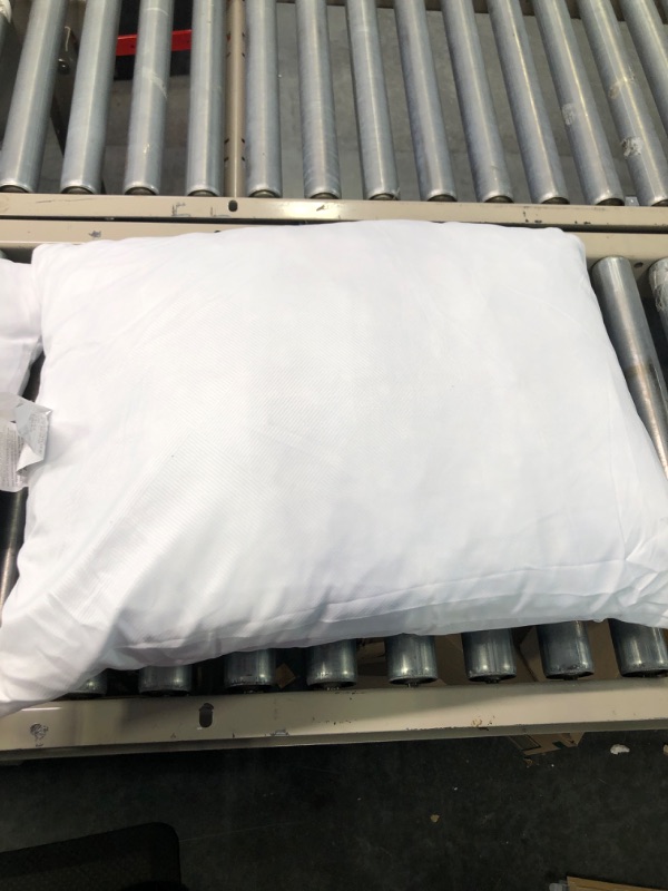 Photo 3 of 2 Standard Pillows With Removable/Washable Covers, White