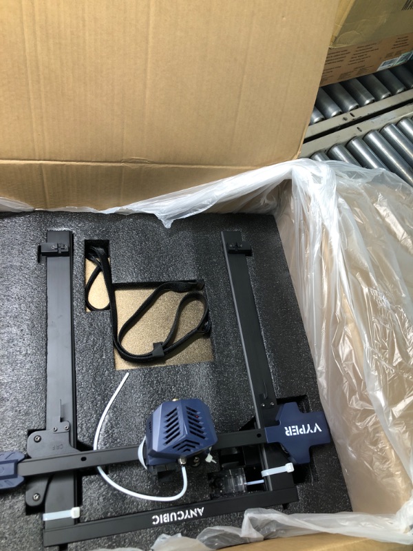 Photo 1 of ANYCUBIC Vyper 3D Printer, Auto Leveling Upgrade Fast FDM Printer Integrated Structure Design with TMC2209 32-bit Silent Mainboard, Removable Magnetic Platform, 9.6" x 9.6" x 10.2" Printing Size