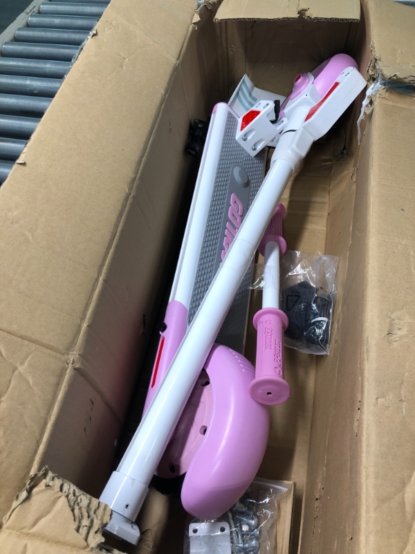 Photo 1 of GoTrax - GKS Plus Electric Scooter for Kids w/ 7mi Max Operating Range & 7.5 Max Speed - Pink