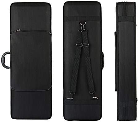 Photo 1 of 4/4 Full Size Violin Case,FINO Professional Oblong Violin Hard Case with Built-in Hygrometer,Super Lightweight Portable Carrying Bag Slip-On Cover with Backpack Straps,Black
Brand: FINO