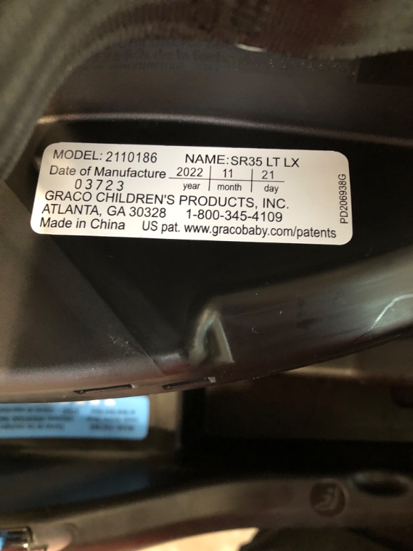 Photo 1 of Graco SnugRide 35 Lite LX Infant Car Seat, Studio SnugRide 1 Count (Pack of 1) Studio
