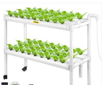 Photo 1 of 54 Holes Hydroponic Grow Kit Plastic Hydroponic System