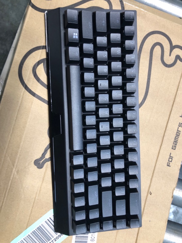 Photo 2 of Razer BlackWidow V3 Mini HyperSpeed Wireless Mechanical Gaming Keyboard: Yellow Mechanical Switches- Linear & Silent (Renewed) Classic Black Keyboard BlackWidow V3 Mini - Wireless Yellow Switches - Linear & Silent