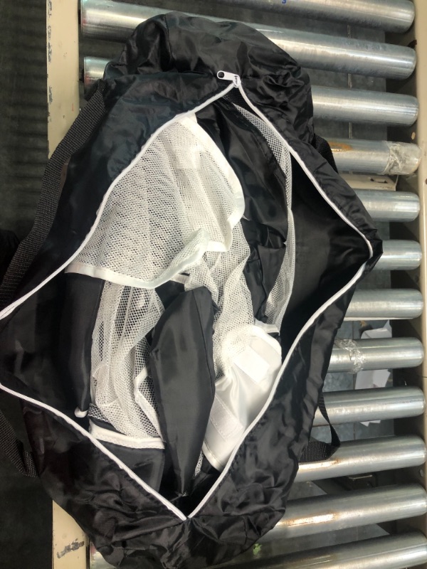 Photo 2 of Baby Playpen, 50x50 Playpen with Zipper Gates, Oxford Cloth(Grey) Deep Grey
