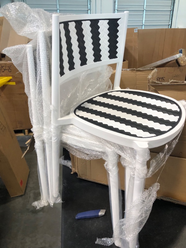 Photo 2 of ***2 pack*** - Starway Kitchen and Dining Room chairs - Plastic 