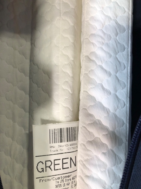Photo 1 of Pro Goleem Pack and Play Mattress, Trifold Fitted Waterproof and Portable Pad Soft Mini Crib Mattress for Toddlers, 38 X 26 X 2.5 Inch White