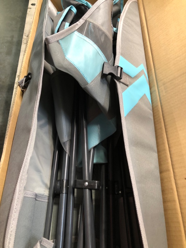 Photo 1 of Kelsyus Original Canopy Chair - Foldable Chair for Camping, Tailgates, and Outdoor Events - Blue