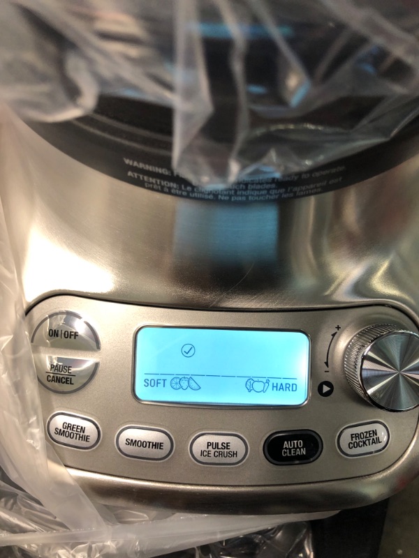 Photo 3 of Breville 3X Bluicer Pro Blender & Juicer, Brushed Stainless Steel, BJB815BSS