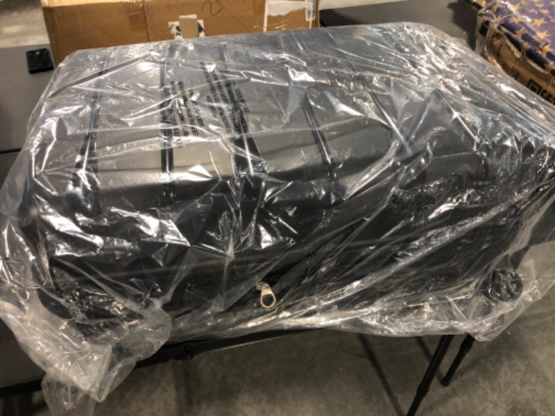 Photo 3 of Balelinko Hardside Luggage 3-Piece Set (20/24/28) Expandable Suitcase with 360°Double Spinner Wheels Polypropylene Hardshell Lightweight, Bonus Travel Umbrella Black