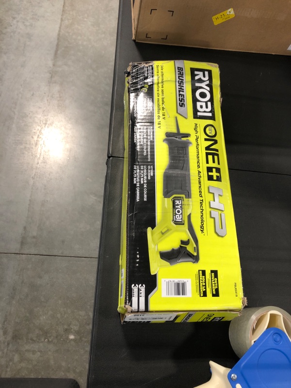 Photo 2 of RYOBI ONE+ HP 18V Brushless Cordless Reciprocating Saw (Tool Only)