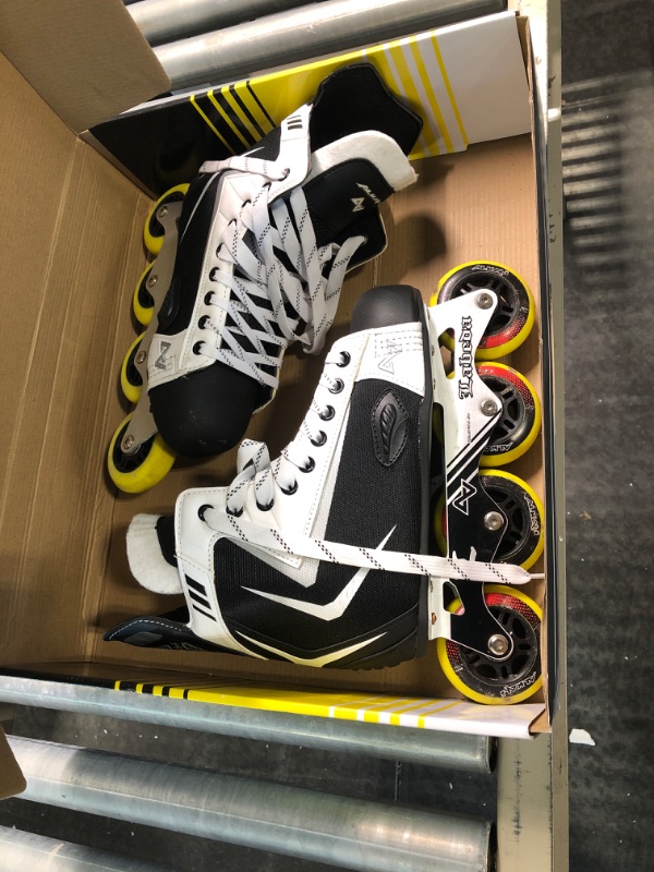 Photo 3 of Alkali RPD Lite Senior Adult Inline Roller Hockey Skates Skate Size 8 (Shoe 9-9.5)