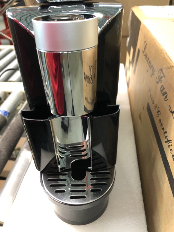 Photo 1 of Bella Pro Series - Capsule Coffee Maker and Milk Frother - Black
