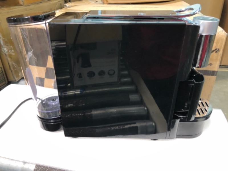 Photo 1 of Bella Pro Series - Capsule Coffee Maker and Milk Frother - Black