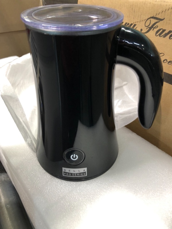 Photo 1 of Bella Pro Series - Capsule Coffee Maker and Milk Frother - Black