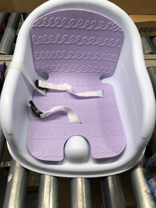 Photo 5 of Infantino Music & Lights 3-in-1 Discovery Seat and Booster - Convertible Booster, Infant Activity Seat and Feeding Seat with Electronic Piano for Sensory Exploration, for Babies and Toddlers, Lavender