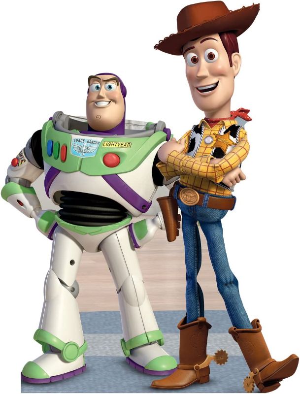 Photo 1 of Cardboard People Buzz & Woody Life Size Cardboard Cutout Standup - Disney Pixar's Toy Story