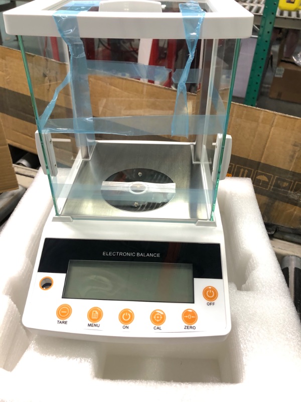 Photo 4 of Bonvoisin Digital Analytical Balance 0.1mg High Precision Lab Scale CE Certificated Electronic Balance 0.0001g Scientific Laboratory Scale (220g, 0.1mg)