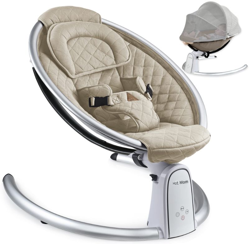 Photo 1 of baby rocking chair Hot Mom New Cotton Electric Baby Bouncer for Newborn