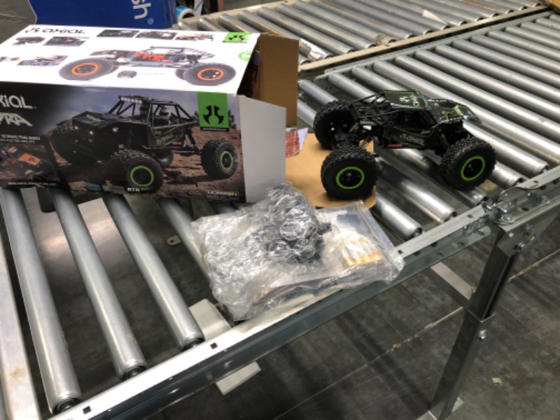 Photo 2 of Axial RC Crawler 1/18 UTB18 Capra 4 Wheel Drive Unlimited Trail Buggy RTR (Battery and Charger Included) Black, AXI01002T1 Black/Green
