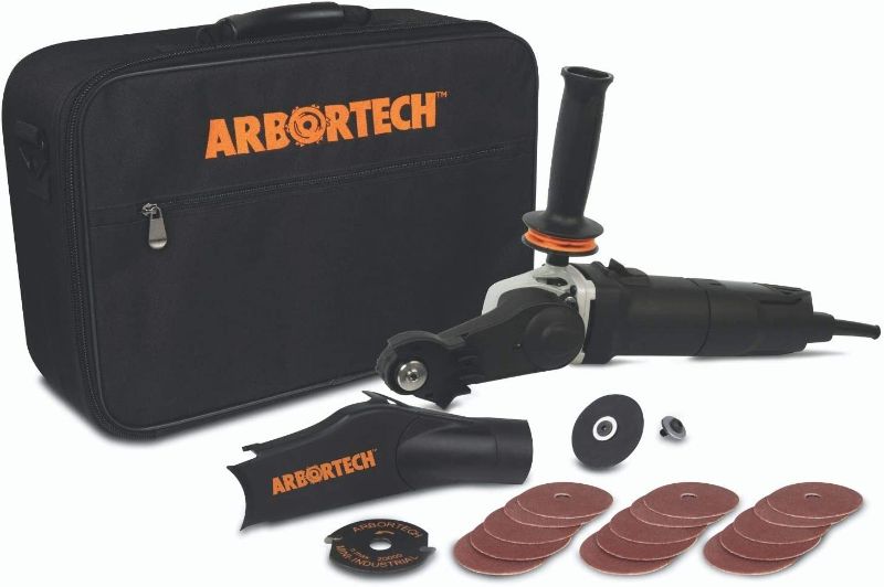 Photo 1 of ARBORTECH Mini Carver | Ø 50 mm Mini Angle Grinder Wood Carving Kit | MIN.FG.900.20
