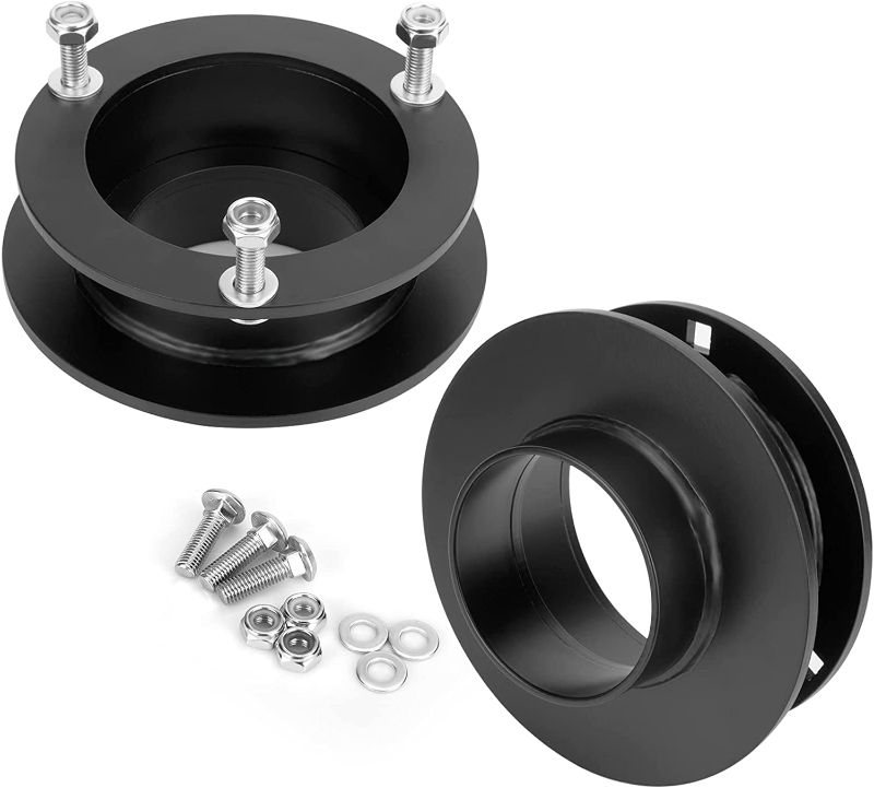Photo 2 of 2" Front Leveling Lift Kits for 4WD Dodge Ram 1500 1994-2001,1994-2013 Ram 2500,1994-2012 Ram 3500 Truck, (Set of 2) 2 Inch Solid Steel Struct Spacers for 4x4 BR/BE/DR/DH/DS/DJ Pick U