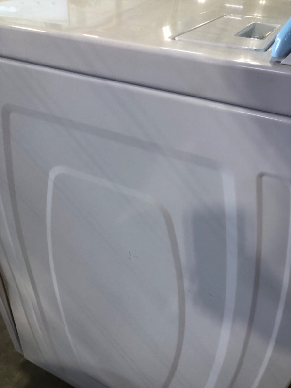 Photo 7 of Whirlpool WED4985EW 5.9 Cu. Ft. Electric Dryer w/ Flat Back Design - White
