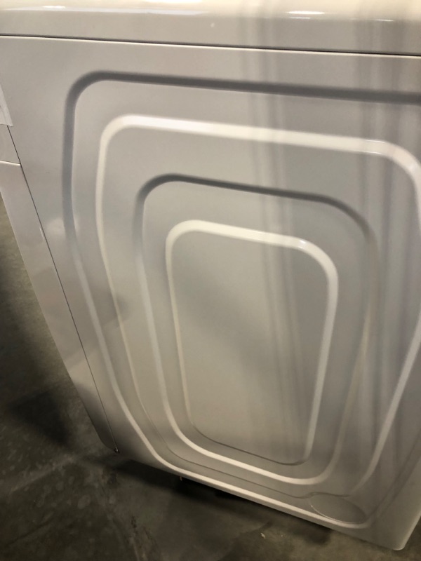 Photo 10 of ***DRYER IS MAKING AN ODD NOISE - FOR PARTS*** DVE50BG8300E Samsung 27" 7.5 cu. ft. Smart Electric Dryer with Steam Sanitize+ and Sensor Dry - Ivory
