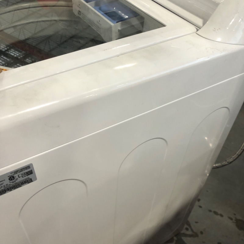 Photo 8 of 4.1 cu. ft. Top Load Washer in White with 4-way Agitator
