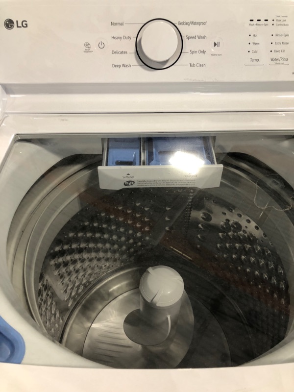 Photo 5 of 4.1 cu. ft. Top Load Washer in White with 4-way Agitator
