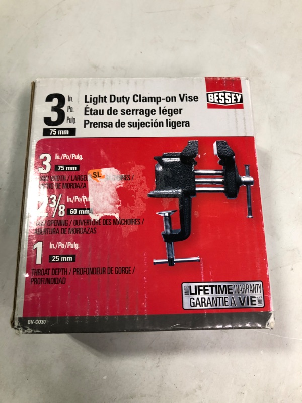 Photo 2 of BESSEY BV-CO30 Clamp Base Vise