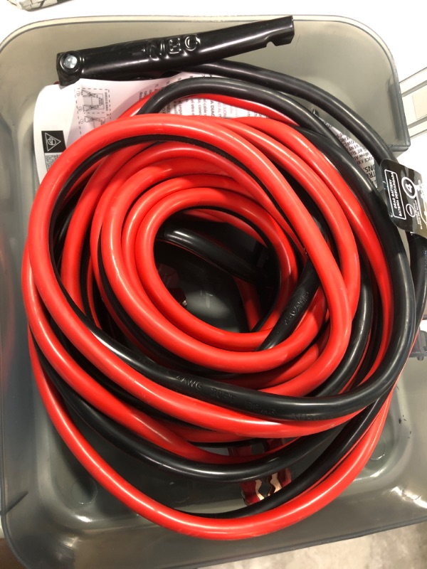 Photo 3 of 4-Gauge 20 ft. UL Booster Cable