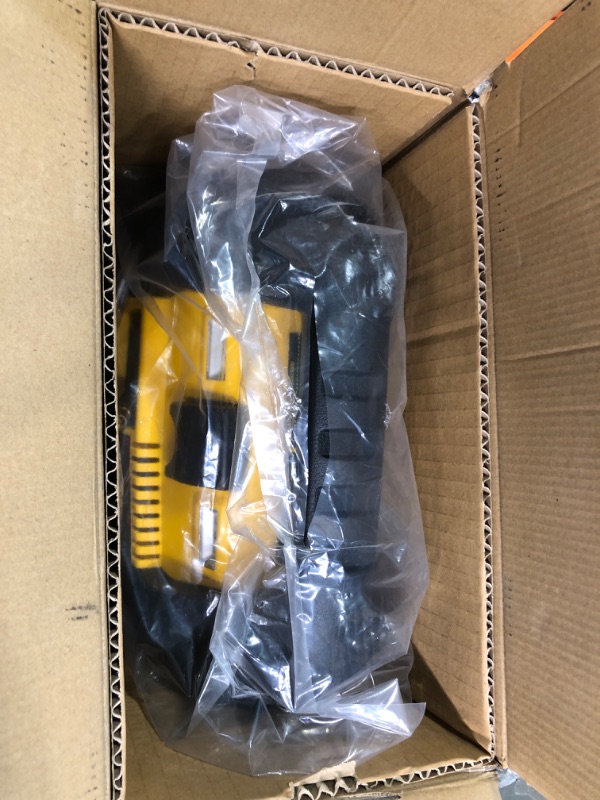 Photo 3 of DEWALT DXAEJ14 Digital Portable Power Station Jump Starter: 1400 Peak/700 Instant Amps, 120 PSI Digital Air Compressor, 3.1A USB Ports, Battery Clamps , Yellow