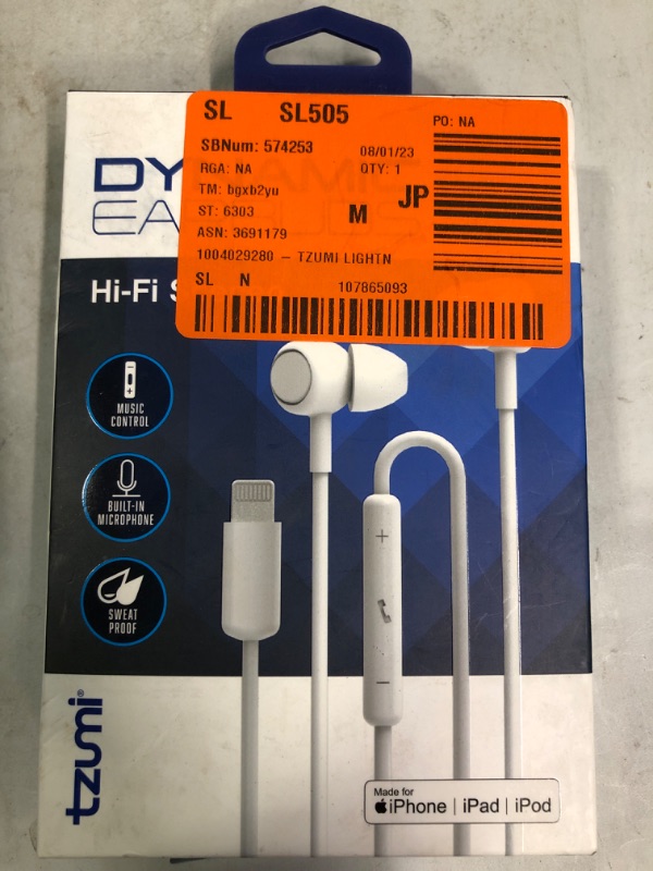 Photo 1 of Tzumi Dynamic Earbuds