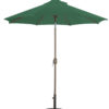 Photo 1 of Aluminum Patio Umbrella Sunbrella Canvas 7.5? Auto Tilt forest green