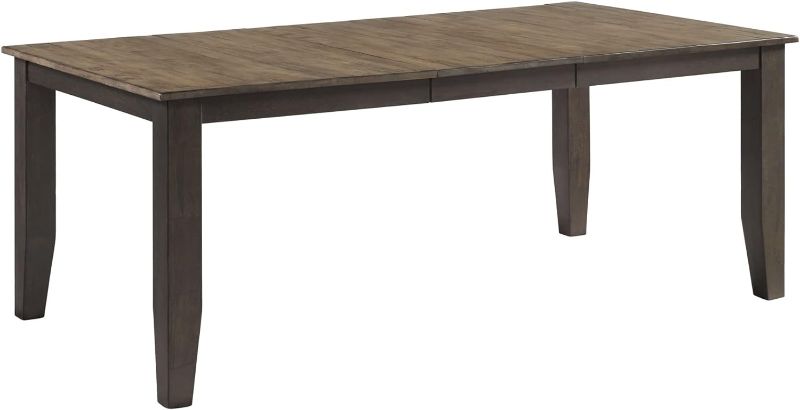 Photo 1 of Intercon Beacon 60" Wide Self-Storing Leaf, Black & Walnut Dining Tables
