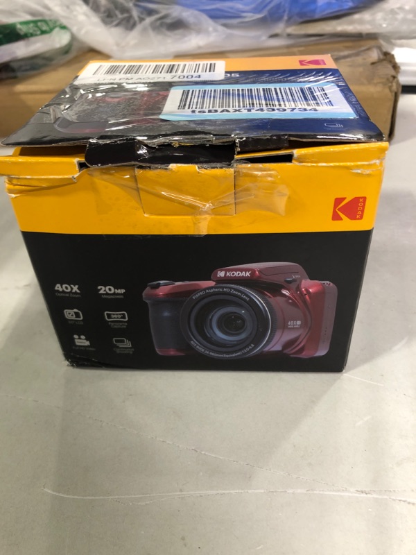 Photo 2 of KODAK PIXPRO AZ405-WH 20MP Digital Camera 40X Optical Zoom 24mm Wide Angle Lens Optical Image Stabilization 1080P Full HD Video 3" LCD Vlogging Camera (White)