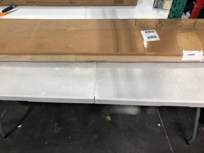 Photo 1 of Prepac Flat Panel Headboard, Drifted Gray, King